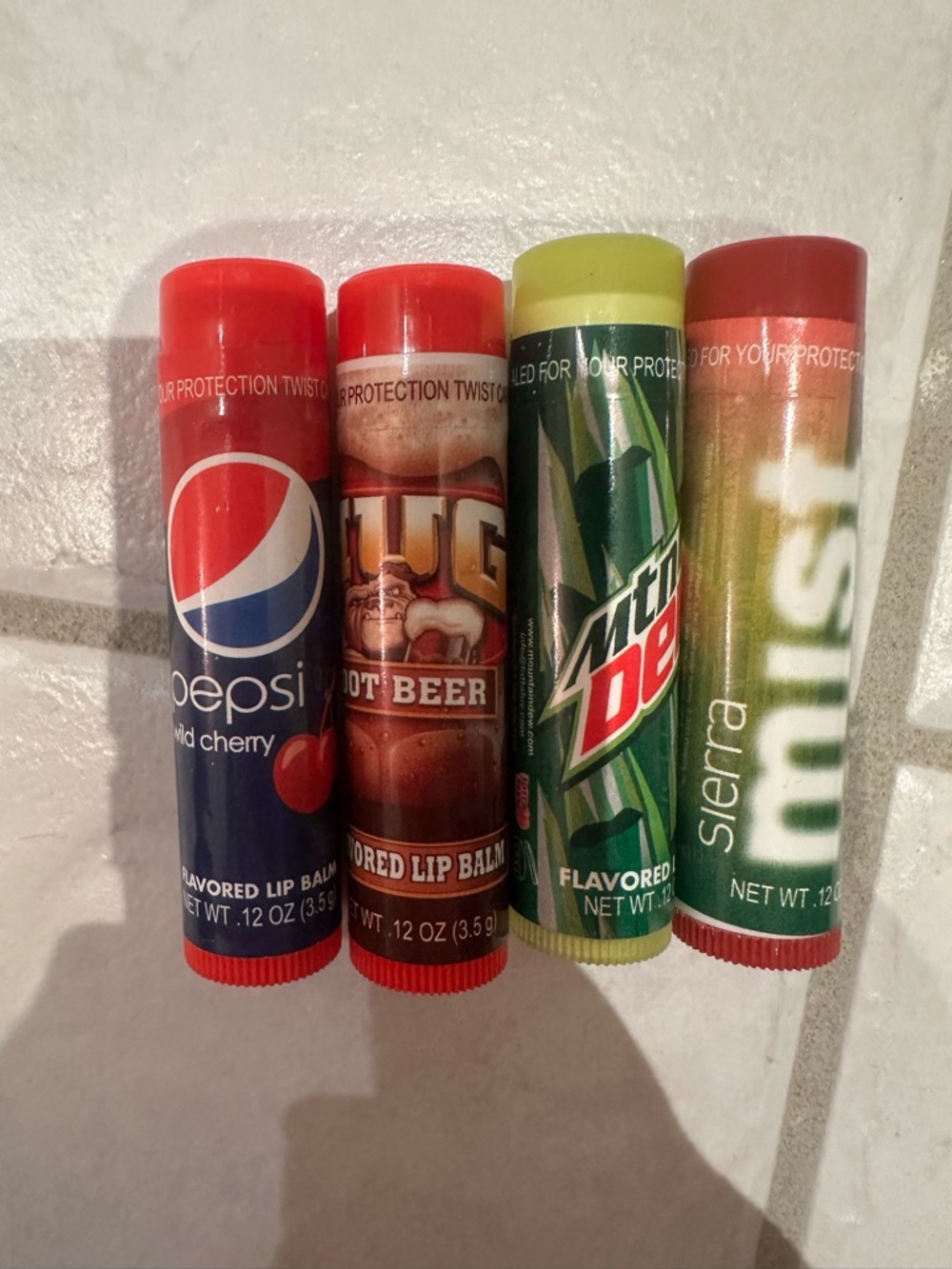 Pepsi Wild Cherry Lip Balm - Red and Blue
